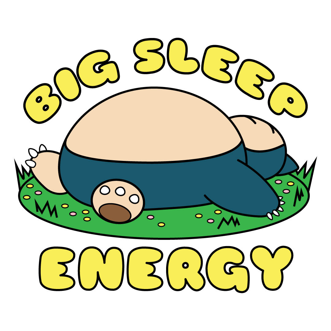 Big Sleep Energy Snorlax Sticker