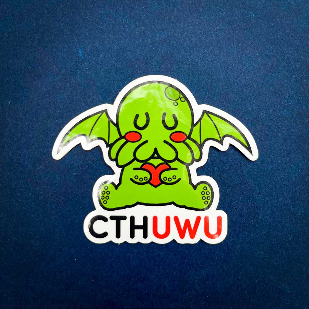 Cthuwu Sticker