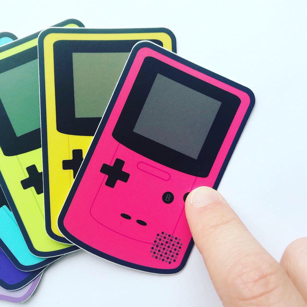 Gameboy Color Stickers